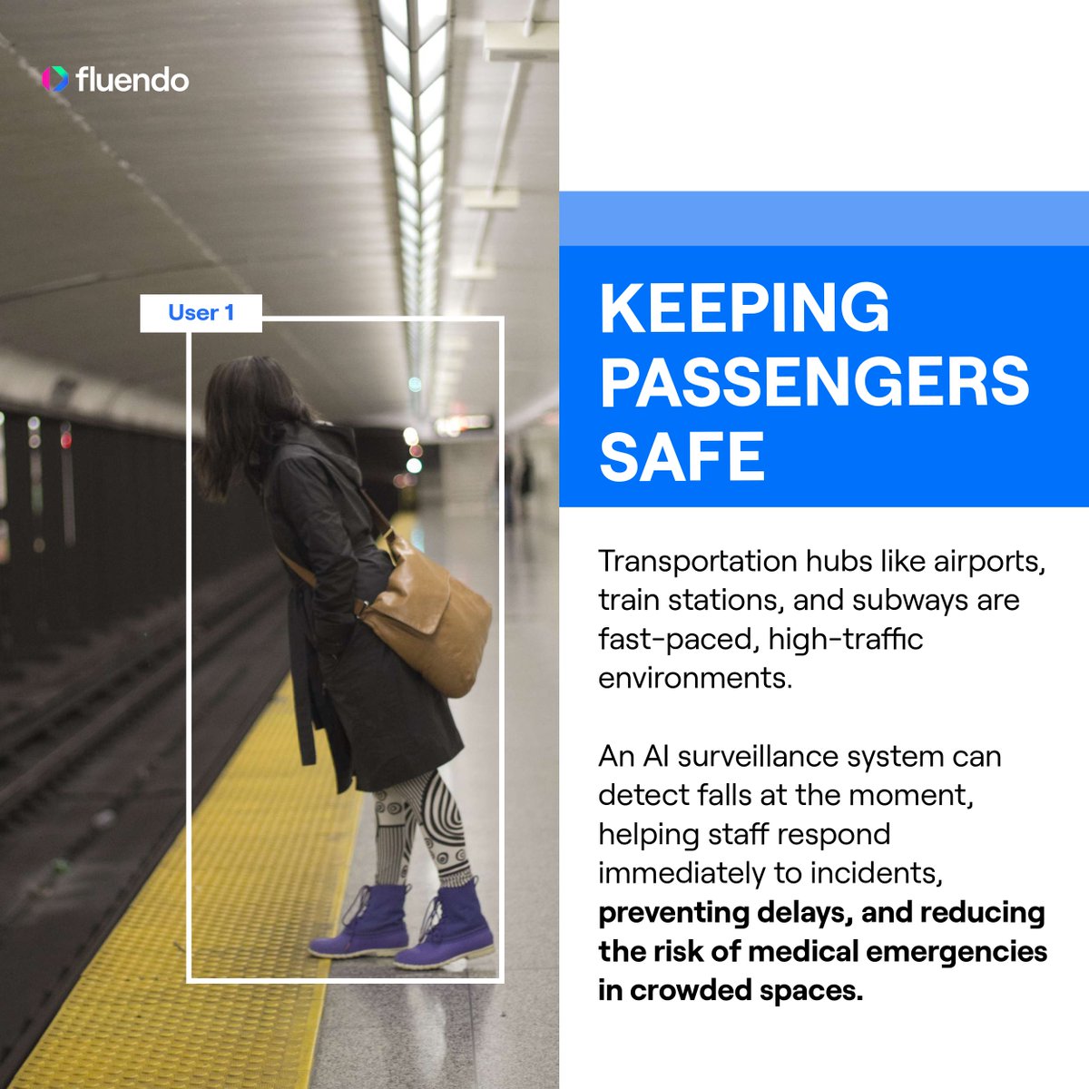Falls and accidents in high-risk environments like hospitals, factories, or transit hubs can have serious consequences for people and for businesses. We are here to help you prevent this. Let's talk! ➡️  bit.ly/3ZQ0q0H