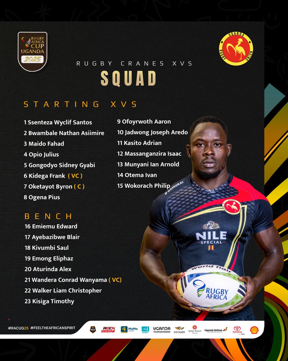 IrigeneraC's tweet image. The boys need my support in this journey of history making so I have dropped the stethoscope, laryngoscope, BP machine cannulas name it all. Off to support @UgandaRugby @AriteYasmine @HamalaTravis
