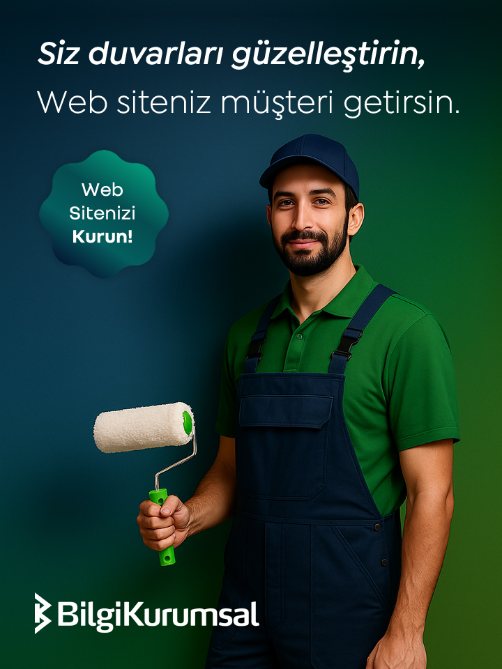 Siz Duvarları Güzelleştirin, Web Siteniz Müşteri Getirsin!
Yapı/İnşaat firmaları için özel web çözümleri.

🌐 Web Sitenizi Kurun:  bilgikurumsal.com/yapi-ve-insaat…

🎟️ #webtasarım #yapı #inşaat #boyacı #boyabadana #badanacı #dekorasyon #boyama