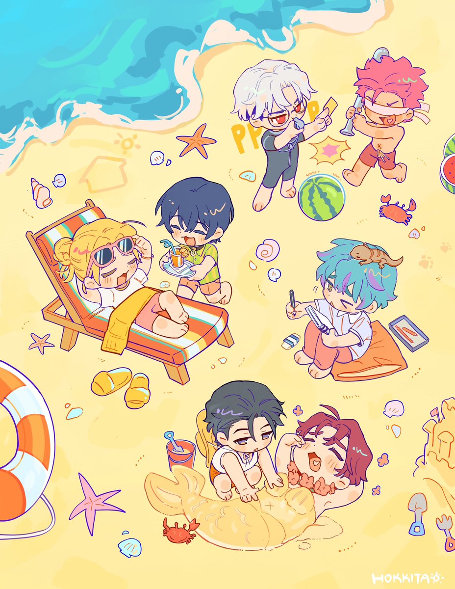 #カリスマファンアート 
CHARISMA AT SUMMER BEACH☀️