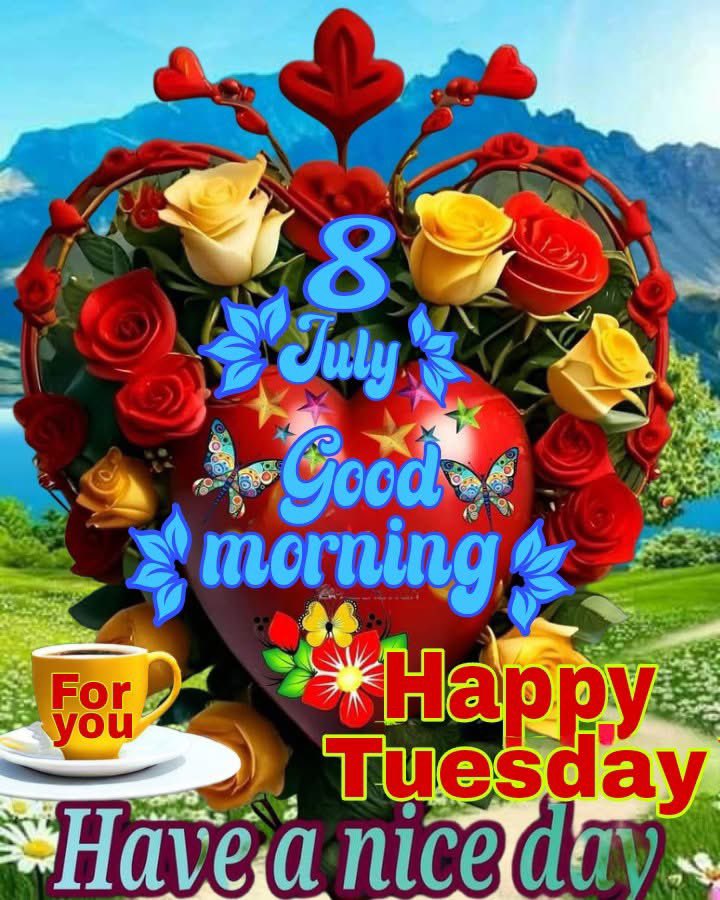 Good morning and God bless this Tuesday