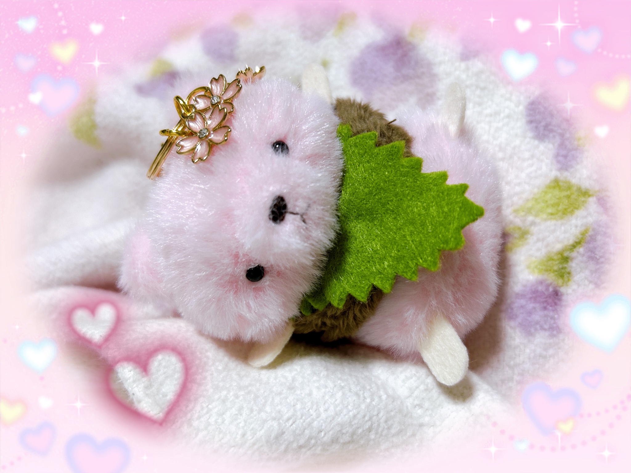 ♡優しいめーちゃんうさぎさんにコーヒーを♡シーグラスアート 高品質の激安 ♡優しいめーちゃんうさぎさんにコーヒーを