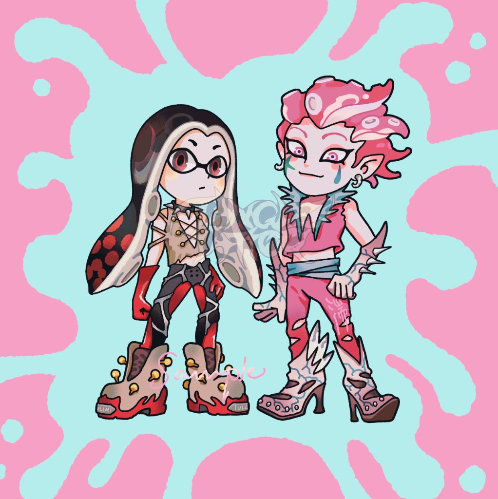 TangleWave's tweet image. 🐙鱿西伊
#splatoon3 #hisoillu