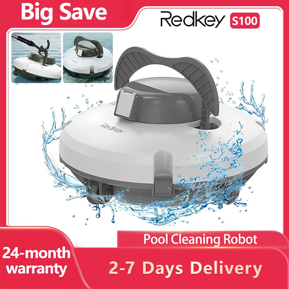lowcychin's tweet photo. 🌊 Redkey S100 – robotyczny odkurzacz basenowy z EU
💵 Cena: $121.60 / ~450zł
✅ https://t.co/GtmBW18c2L
📦 Wysyłka z EU – bez dodatkowych opłat
🟠 Kupony: https://t.co/a3R9BofQLN
#reklama #autoreklama #lowcychin #basen #odkurzacz #redkey https://t.co/Ju8XDkUW3p