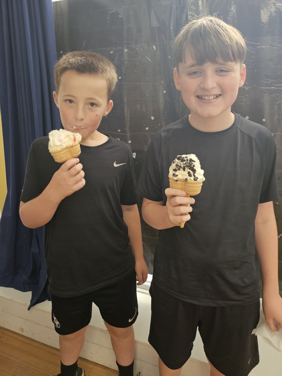 Our winning house 'Leopard' enjoyed ice creams, sweets and sporting activities yesterday morning.
Well done everyone!