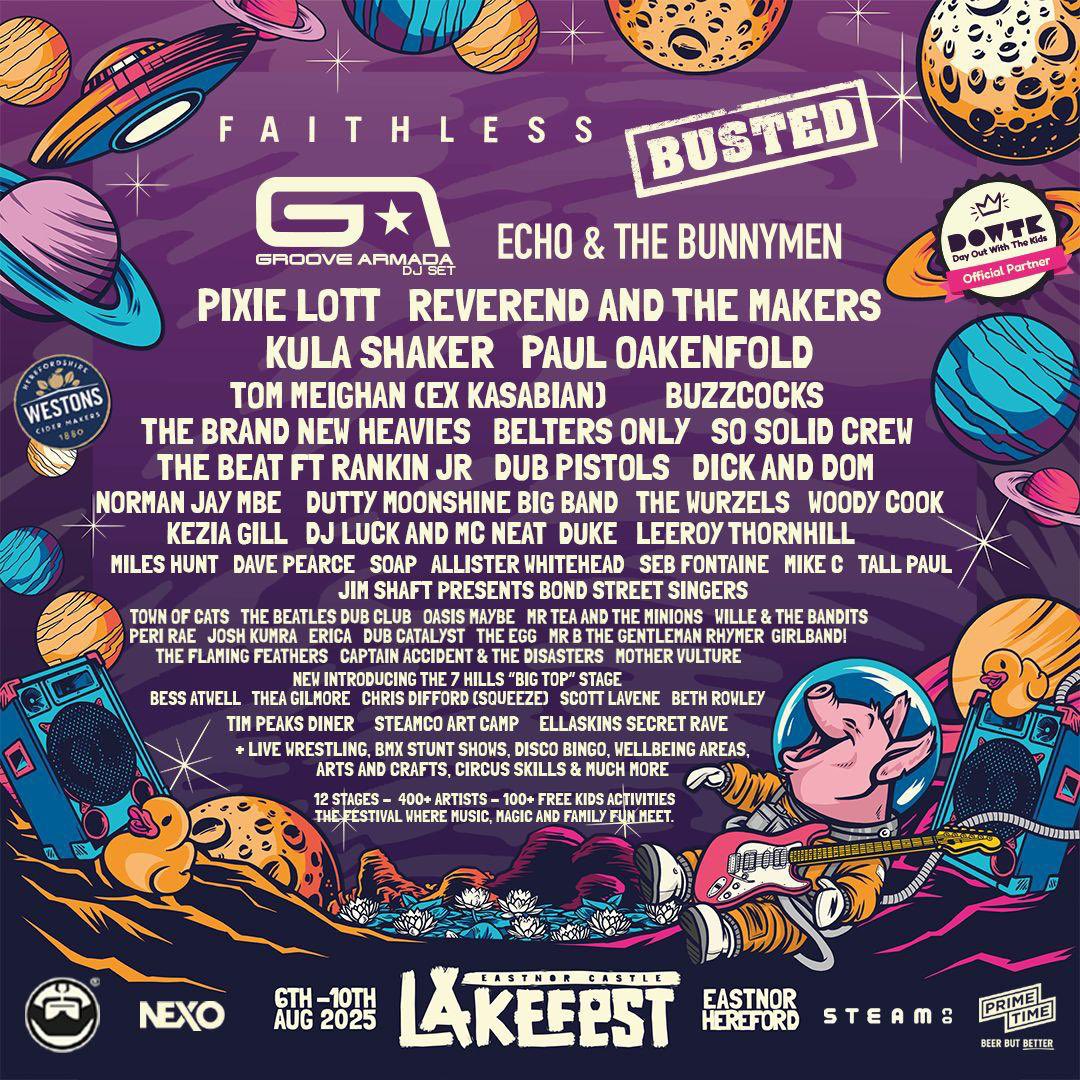 Tim_Burgess's tweet photo. And here we have it…
The Tim Peaks line up for @Lakefestuk 
A one day takeover on Saturday August 9th featuring @dejavegaband @NatalieMcCool @StarShapedClub @CavsBand @2headedhorse @michdulce &amp; more 

plus a fantastic line up over the weekend 

Tickets https://t.co/8efd8mRUB1 https://t.co/lnmWZT943R