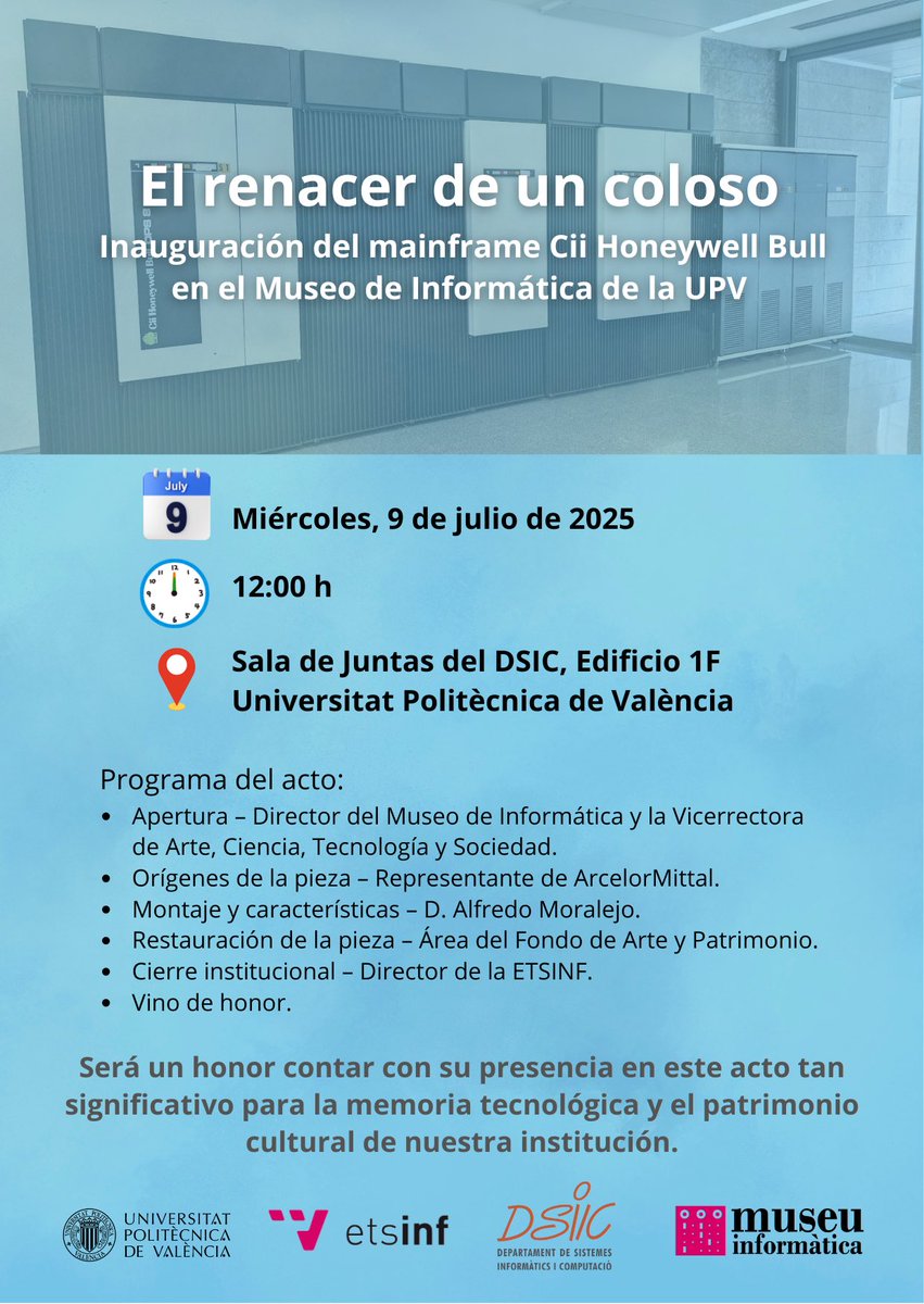 MuseuInfUPV's tweet image. 
