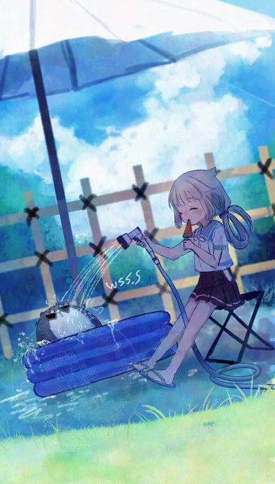 暑い日 #艦これ