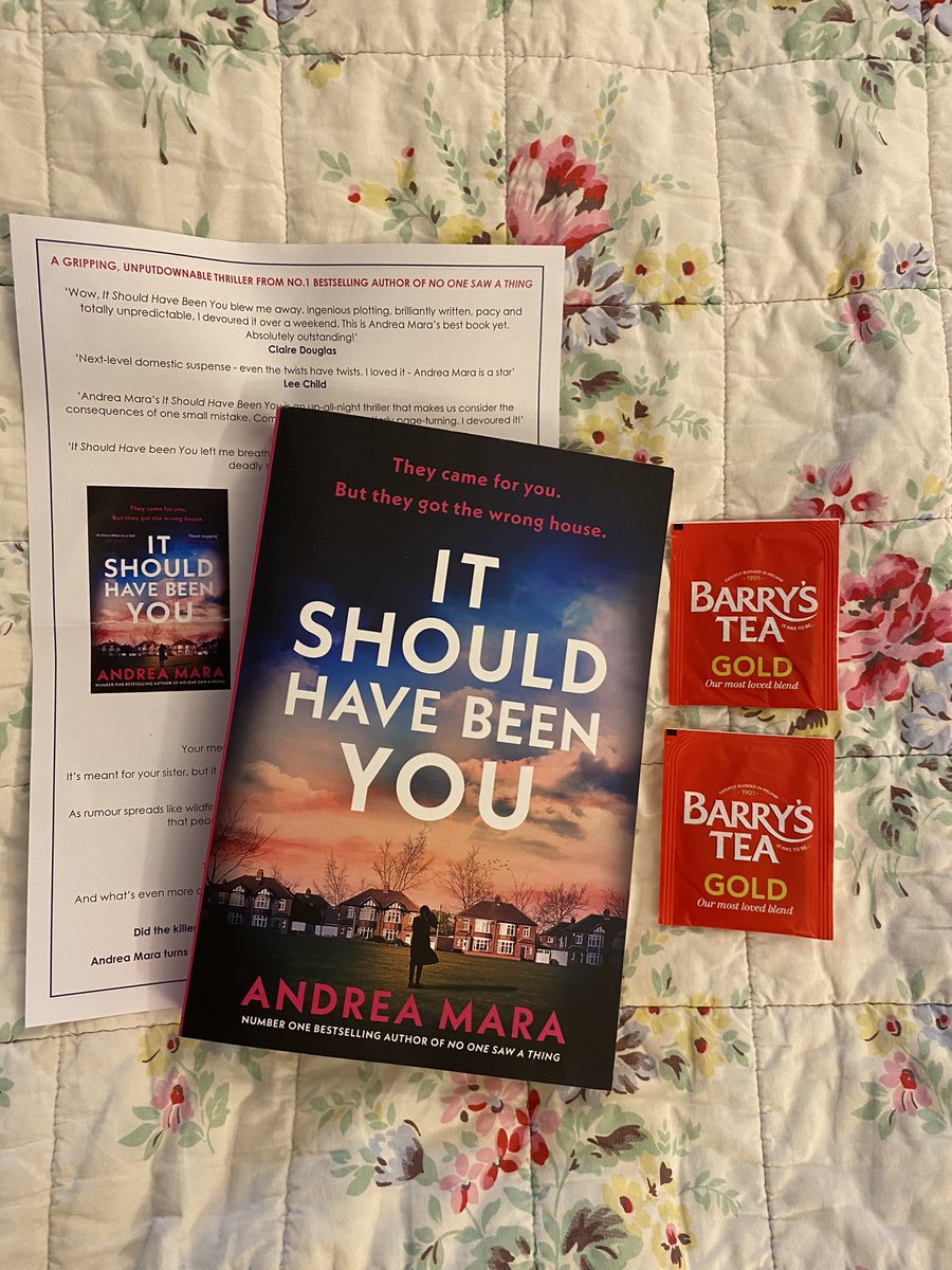 My review of It Should Have Been You by <a href="/AndreaMaraBooks/">Andrea Mara</a> is up on Instagram <a href="/TransworldBooks/">Transworld Books</a>