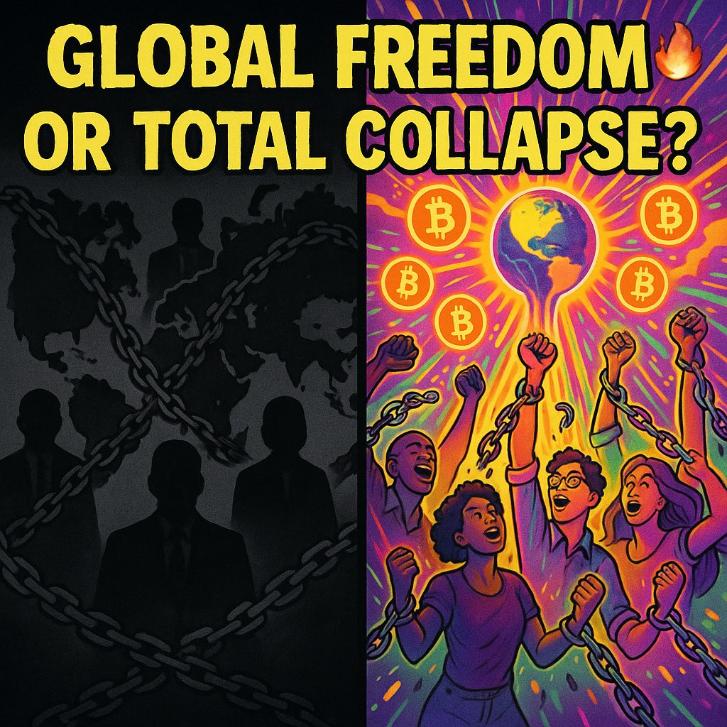 Crypto is HUMANITY’S liberation from global tyranny! 🌍💥 Regulation—U.S., Europe, Asia—is chains on freedom! ⛓️🚫 FREE it or innovation DIES! 🔥💀 Can we shatter these shackles before it’s too late? 🌐🔨 #CryptoFreedom #Bitcoin