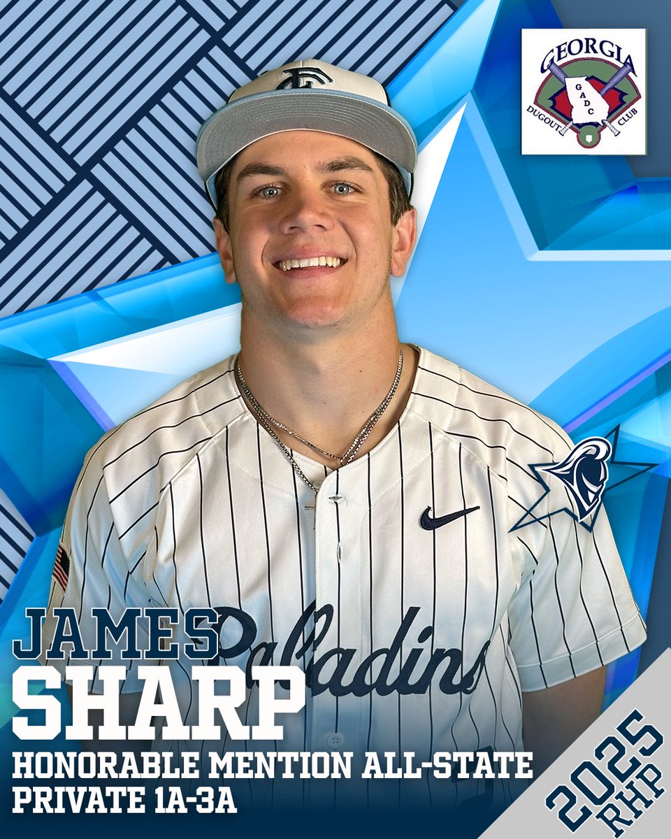 Fellowship Christian Athletics (@paladinsfcs) on Twitter photo <a href="/FellowshipCS/">Fellowship Christian School</a> <a href="/Coach_O_10/">Shawn Oliver, Ed.D. ⚾️</a> <a href="/GaDugoutPreview/">Ga. Dugout Preview</a> <a href="/JakeBrannon14/">Jake Brannon</a> GADC All-State Baseball | Honorable Mention
James Sharp (RHP)
32 IP, 3-1, 31 K, 0.87 ERA
#GoDins⚔️ <a href="/FellowshipCS/">Fellowship Christian School</a>
<a href="/Coach_O_10/">Shawn Oliver, Ed.D. ⚾️</a> #FellowshipBSBL
#HardWorkWins
#CL1MB
#TOGETHER
<a href="/GaDugoutPreview/">Ga. Dugout Preview</a> <a href="/FellowshipCS/">Fellowship Christian School</a> <a href="/Coach_O_10/">Shawn Oliver, Ed.D. ⚾️</a> <a href="/GaDugoutPreview/">Ga. Dugout Preview</a> <a href="/JakeBrannon14/">Jake Brannon</a> GADC All-State Baseball | Honorable Mention
James Sharp (RHP)
32 IP, 3-1, 31 K, 0.87 ERA
#GoDins⚔️ <a href="/FellowshipCS/">Fellowship Christian School</a>
<a href="/Coach_O_10/">Shawn Oliver, Ed.D. ⚾️</a> #FellowshipBSBL
#HardWorkWins
#CL1MB
#TOGETHER
<a href="/GaDugoutPreview/">Ga. Dugout Preview</a>