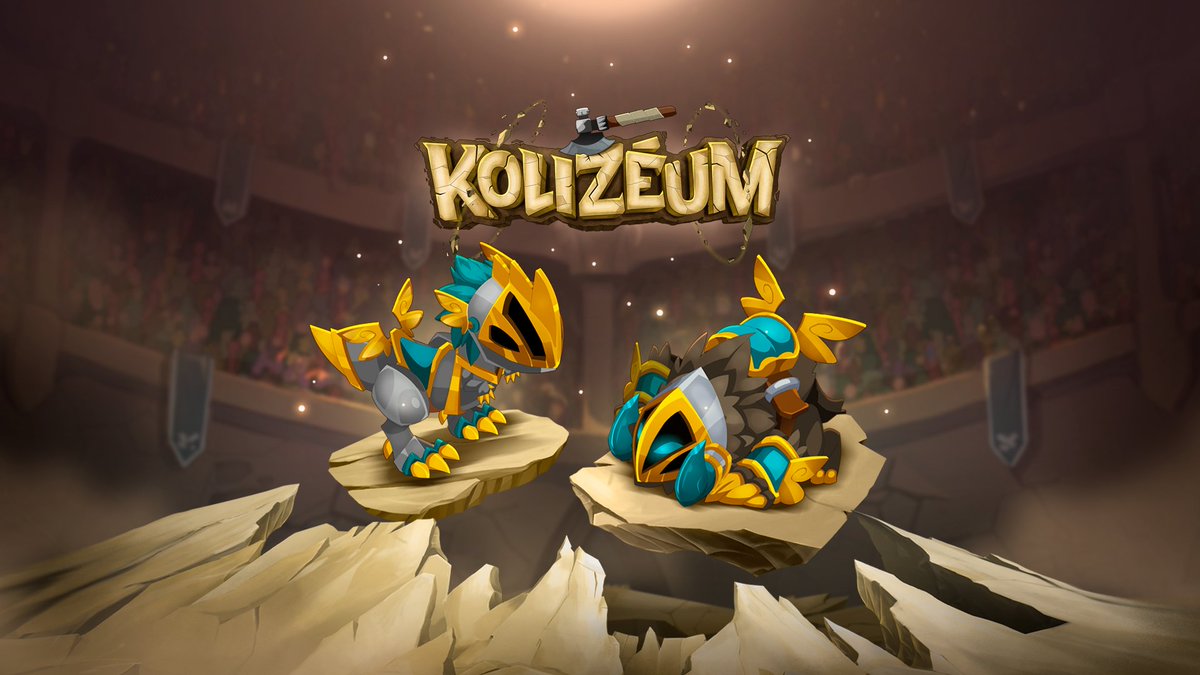 DofusTouch's tweet image. ⚔️ La nouvelle saison du Kolizeum est lancée !
Le Top 3 des joueurs niveau 200 par serveur en 3vs3 gagneront un montilier Gladiaphor.
Le Top 3 des joueurs niveau 200 par classe et par serveur en 1vs1 gagneront un montilier Gladragouf. 🏅
🏆 Prêt pour cette nouvelle saison ?