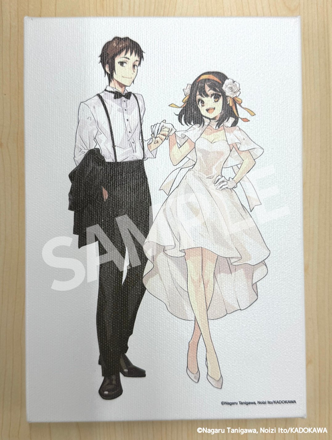 涼宮ハルヒの四奏 特典 キャンバスアートサンプル 涼宮ハルヒの公式 on X: 