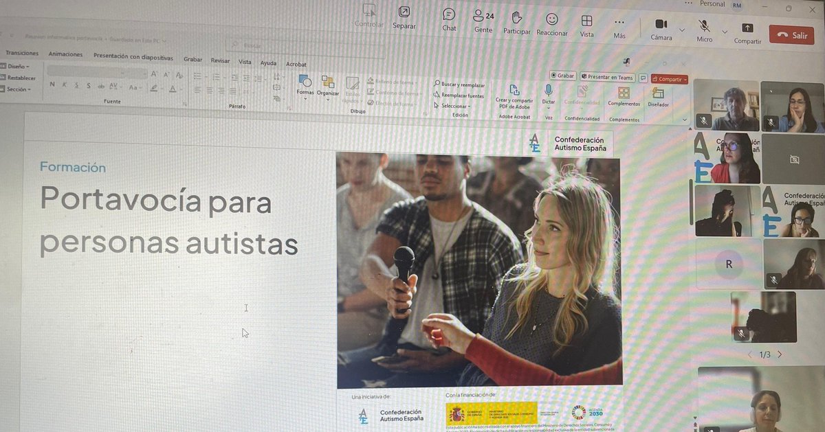 Autismo Cádiz (@autismo_cadiz) on Twitter photo Hoy hemos participado en una reunión organizada por <a href="/Autismo_Espana/">Autismo España</a> , preparando un nuevo proyecto muy especial que verá la luz en septiembre: un ciclo de 7 sesiones online sobre portavocía dirigidas a personas autistas. 💙💙 Hoy hemos participado en una reunión organizada por <a href="/Autismo_Espana/">Autismo España</a> , preparando un nuevo proyecto muy especial que verá la luz en septiembre: un ciclo de 7 sesiones online sobre portavocía dirigidas a personas autistas. 💙💙