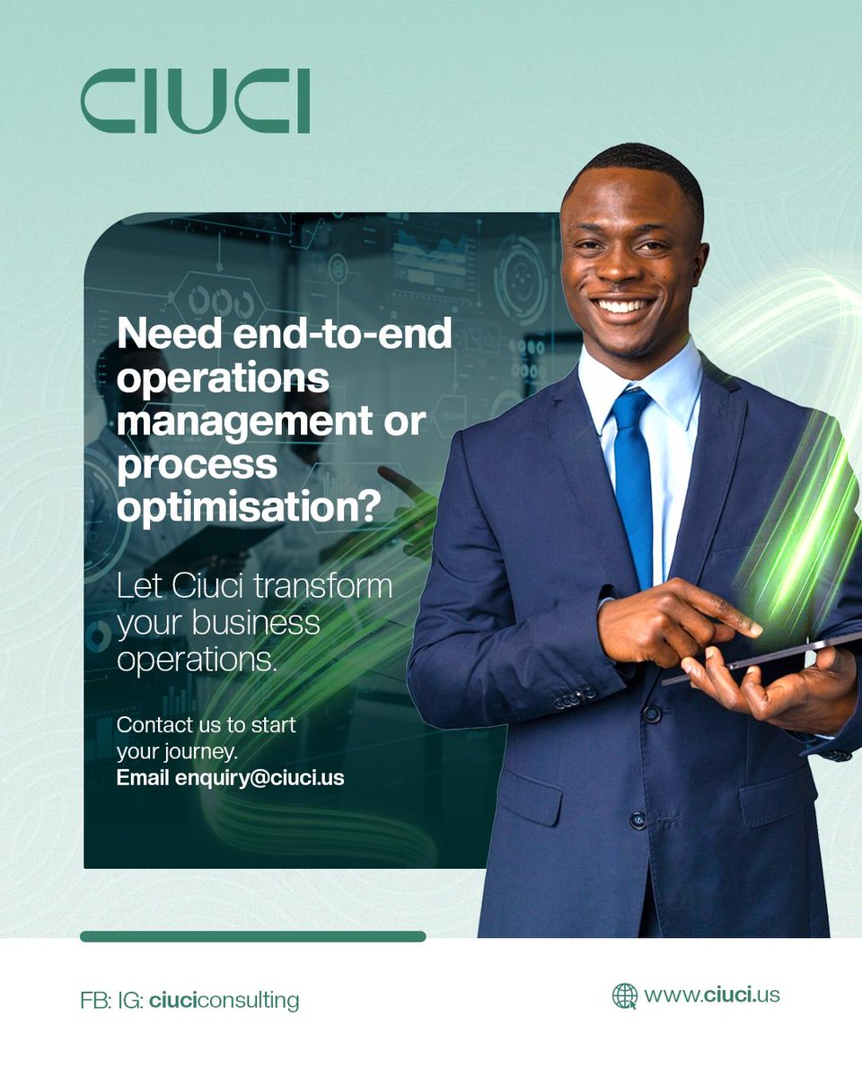 With over 18 years of award-winning experience in operations management, advisory and intelligence, Ciuci is here to help you optimize your business operations.

#processdesign #optimization #Ciuci #businessefficiency #designtowin #zerotohero