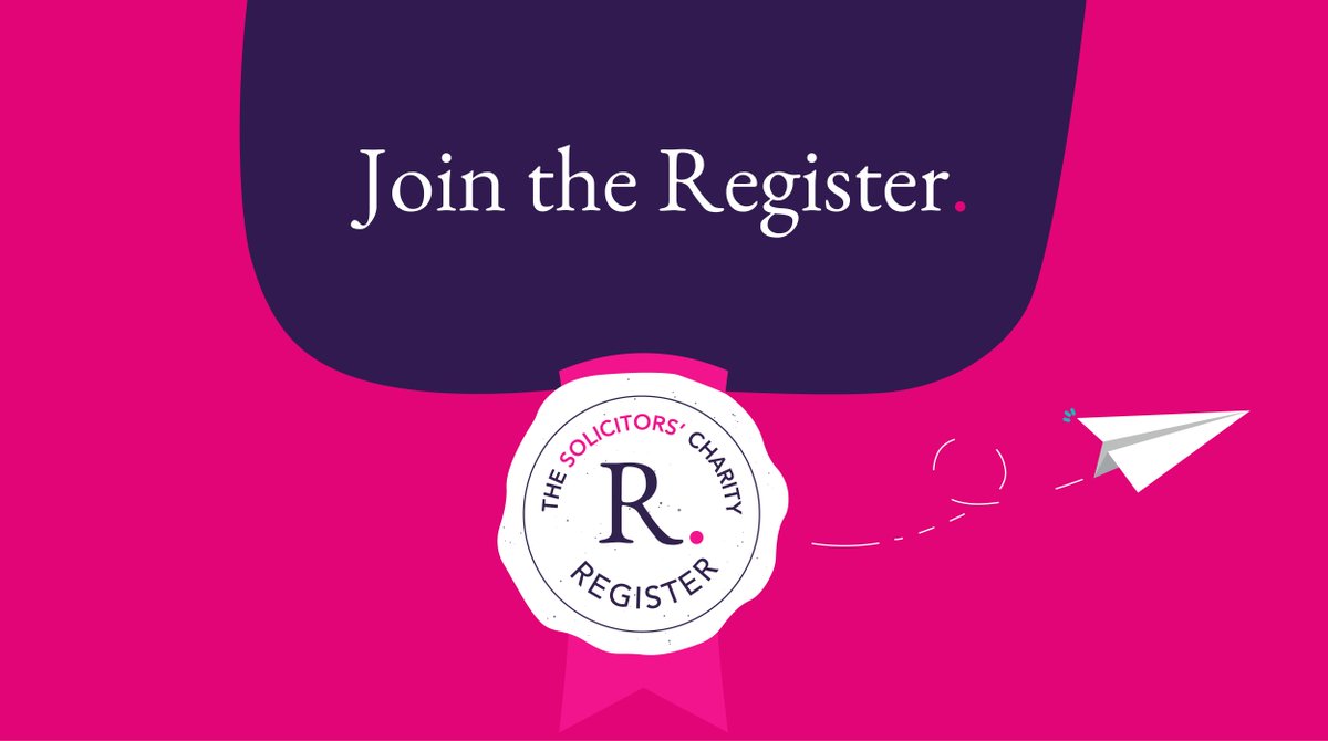 Our welcome pack is designed with solicitors in mind, a small but useful resource to support your wellbeing and help you stay connected with our work. Join the Register and receive yours. It’s one way we show we’re here for the profession: thesolicitorscharity.org/register/