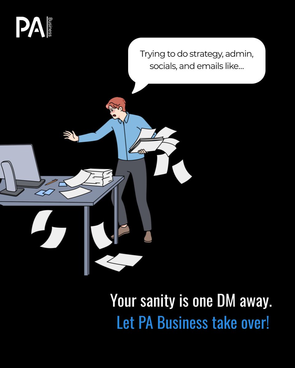 pa_businessteam's tweet image. We know what it’s like to juggle it all. Let’s take some weight off, just DM us!
#JustADM
#DMToStart
#SupportThatWorks
#YourVirtualTeam
#HereToHelp
#ScaleWithUs
#SmartSolutions
#ModernBusinessSupport
#DoneForYou
#StartNow
