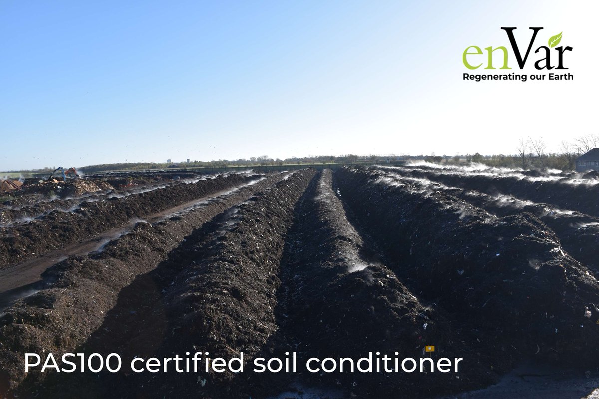 EnvarComposting's tweet image. ♻️ What happens to your organic waste?
At Envar we transform food scraps, coffee grounds & compostables into PAS100 & CQP-certified soil improver 🌱
✅ Good for soil
✅ Good for compliance
✅ Great for the planet
Learn more: ow.ly/6n9N50WlM4f
#Envar #CircularEconomy