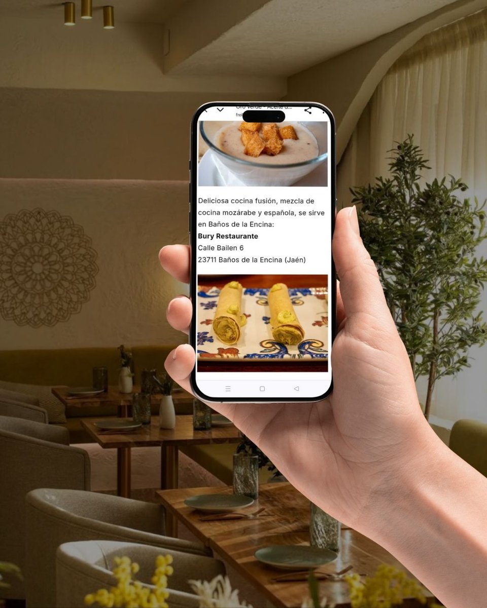 🗞️ Nicole Biarnés, autora del blog Freibeuter Reisen, menciona a Bury Restaurante en su reportaje sobre Jaén.

Nicole destaca nuestra cocina fusión, donde se entrelazan los sabores de la tradición mozárabe con la esencia andaluza. ✨

▶️ buryrestaurante.com
📞 626219401