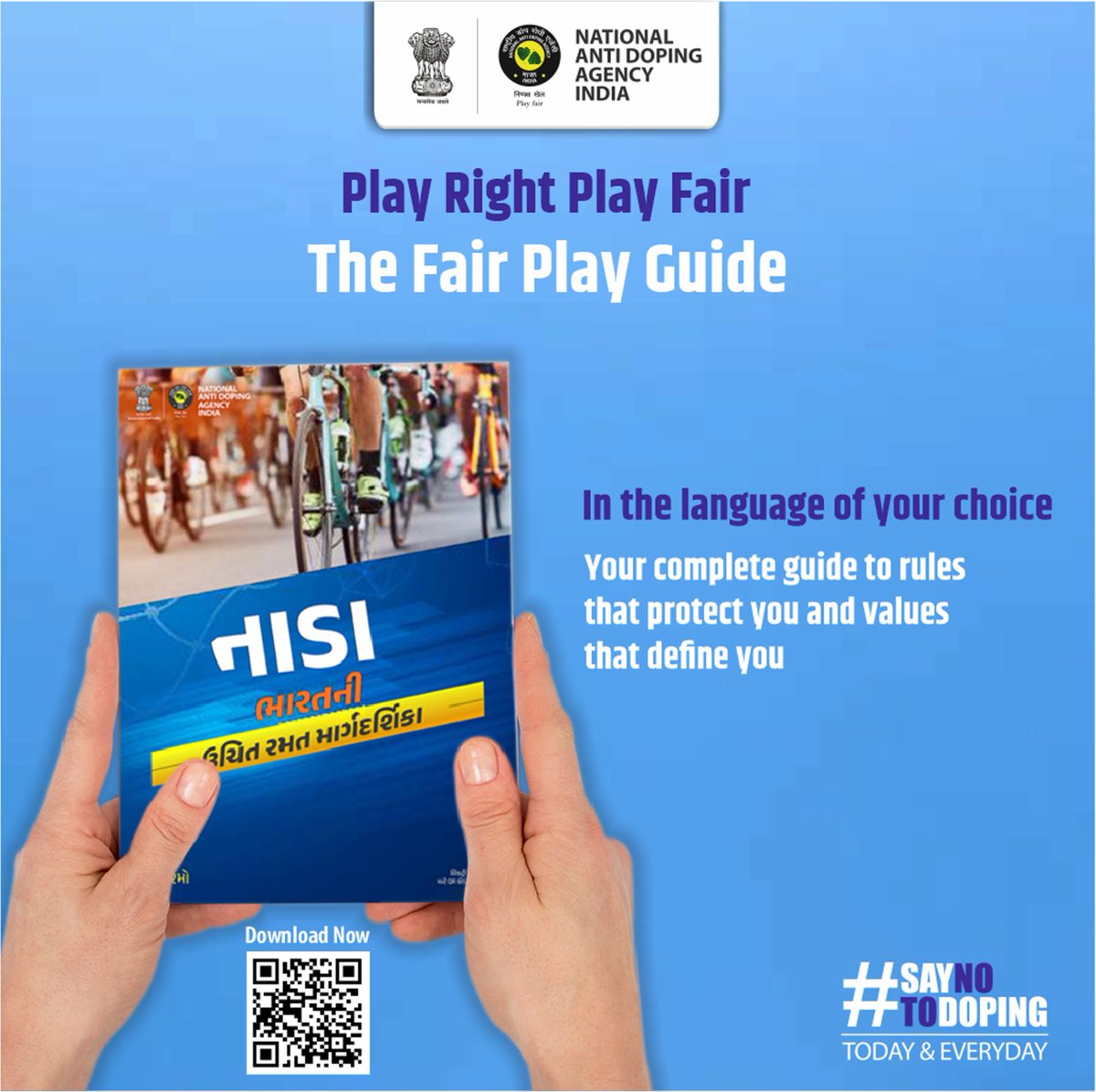 The Fair Play Guide is your essential resource for understanding and embracing the values of clean sport.
Available in 12 languages, this guide encourages athletes and support personnel to stay informed about anti-doping regulations, compete fairly, and uphold ethical behavior in