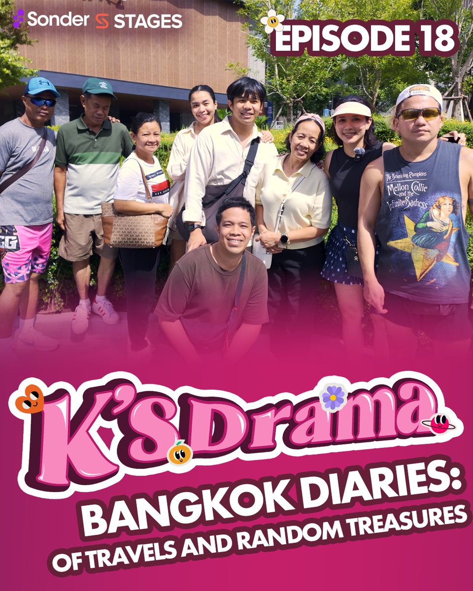 Watch K’s Drama Episode 18 now! 🇹🇭✨

Bangkok Diaries: Travels, Treasures &amp; a Police Station?!

🎧 Now on YouTube, Spotify &amp; Apple Podcasts!

#ksdrama #karyllepodcast #sonder #sondermedia #stagessessions #thailand #bangkok #travel