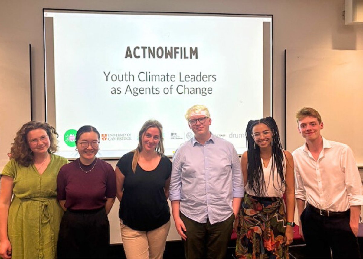 CambridgeZero's tweet image. At #LCAW, the ActNowFilm event showcased youth leaders driving change and advocating for meaningful inclusion in climate decisions, showing the power of young voices on the global stage.
🔗Read more: bit.ly/46uPE3W
#CambridgeZero @actnowfilm @sosukcharity