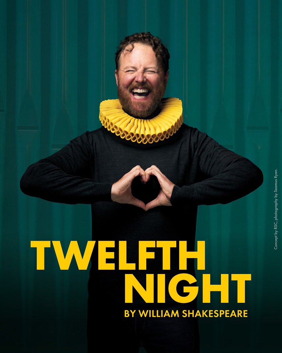 exitthelemming's tweet image. Delighted to say that Prasanna Puwanarajah’s production of #TwelfthNight, with #FreemaAgyeman as Olivia, Michael Grady-Hall as Feste and me as Malvolio, will return to the @BarbicanCentre for panto season this Christmas.
8 December 2025 to 17 January 2026 rsc.org.uk/twelfth-night/…