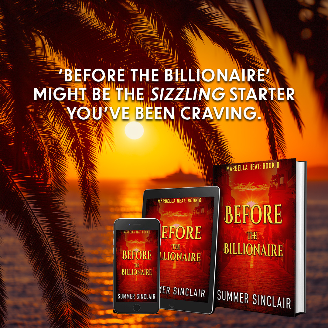 SummersRomance's tweet photo. I'm super excited to announce that the prequel to my 'Marbella Heat' series, 'Before The Billionaire' is available now on Amazon stores as an eBook! 🎉🔥

Get it for FREE here - 
https://t.co/bi6Ulqpt7u

#romancefreebie #spicyromance #RomanceReads https://t.co/ww0sPpO5g4