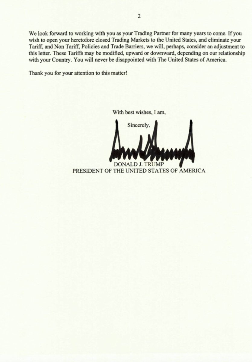 Srećne nam Trampove carine sestre i braćo.