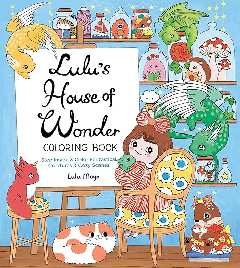 NEW BOOK RELEASE!   Lulu Mayo has done something different with her new coloring book!  See a flip through or extended review testing mediums here - #lulumayo #lulushouseofwondercoloringbook youtu.be/-mVAN08pNrA