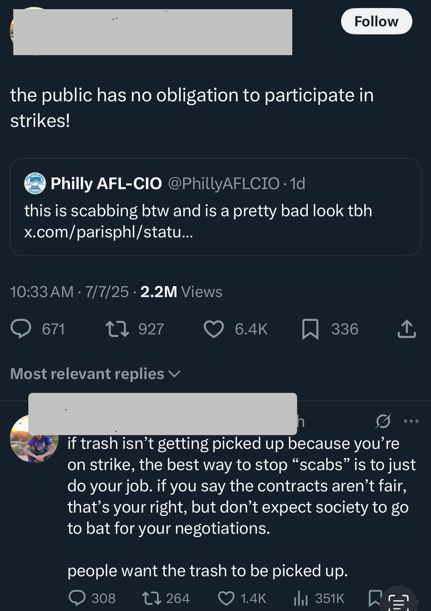 Lynne_C_Bolton's tweet image. #StrikesWork  #UnionPower #1u Centrists are inherently anti-union and anti-worker. Don’t be a scab. #Solidarity is a verb. (Yes, another 🧵)