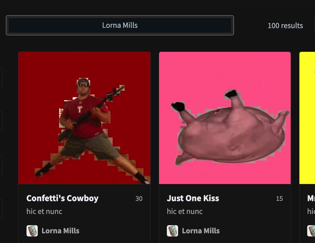 now i own 100 gifs by <a href="/lm_netwebs/">Lorna Mills</a>