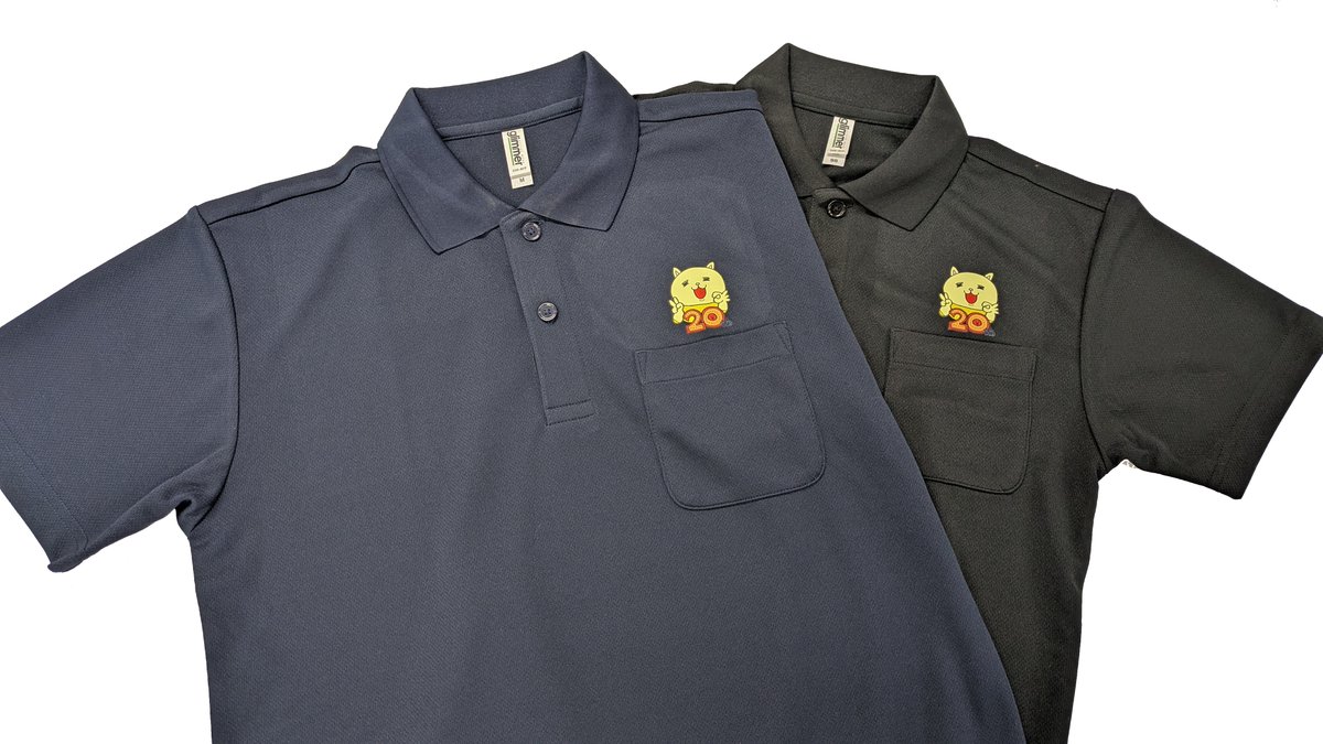 ニャオざねポロシャツの販売を開始するにゃ☆
価格は1,320円で、黒と紺の2種類をご用意したにゃ～☆
シンプルなデザインで、いろいろな場面で使えるにゃ！☆
詳しくは、下記URLからチェックするにゃ！☆
city.kumagaya.lg.jp/kurashi/shimin…