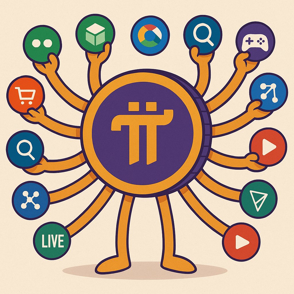 10,000+ apps now live in the Pi ecosystem
🛠️ "App Studio" no-code platform launched
Are you still watching, or already building with Pi?
#PiNetwork #Web3 #Crypto #PiCoin #Blockchain #KYC