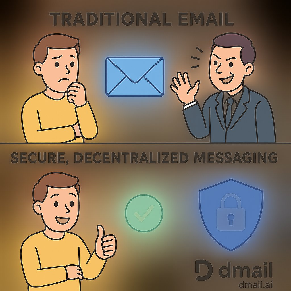 Ayshatukye's tweet image. Tired of your emails being read by everyone?
Switch to Dmail  where your inbox belongs only to YOU.
Secure Private Decentralized
Join the Web3 email revolution at dmail.ai
@Dmailofficial  #web3secure