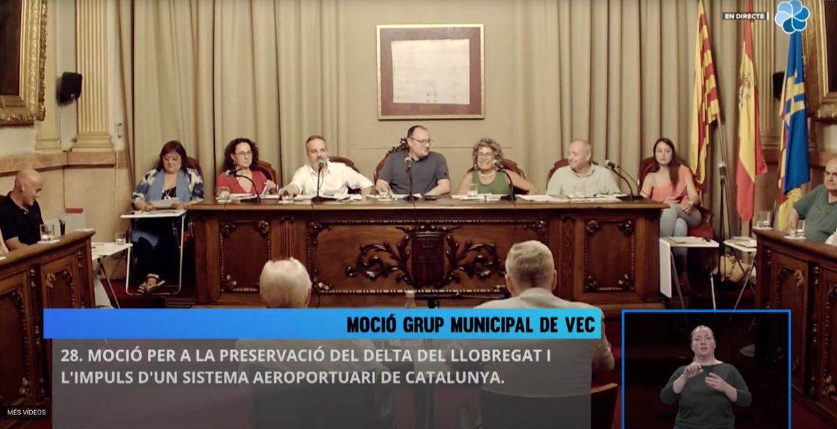 Vilanova En Comú (@vngencomu) on Twitter photo Defensem davant del ple de l'<a href="/ajuntamentvng/">Vilanova i la Geltrú</a> la preservació del Delta del Llobregat i el rebuig a la proposta d'ampliació de l'aeroport del Prat. Llegeix-ho al nostre bloc:
vilanovaencomu.cat/post/no-a-l-am… Defensem davant del ple de l'<a href="/ajuntamentvng/">Vilanova i la Geltrú</a> la preservació del Delta del Llobregat i el rebuig a la proposta d'ampliació de l'aeroport del Prat. Llegeix-ho al nostre bloc:
vilanovaencomu.cat/post/no-a-l-am…