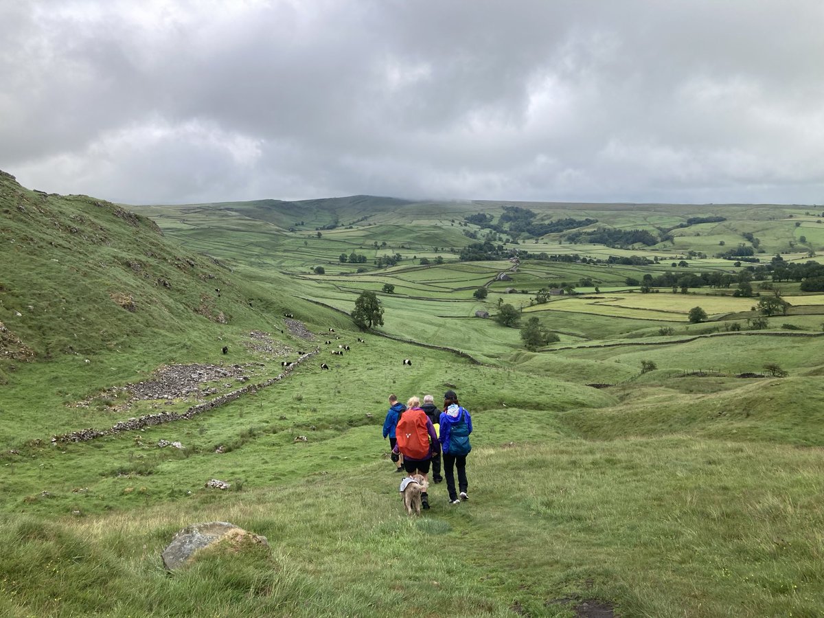 doristhehat's tweet image. Good morning everyone wishing you a lovely day 馃槃beautiful even in the rain. Last weekend鈥檚 wonderful walking near Malham 馃挌
#YorkshireDales