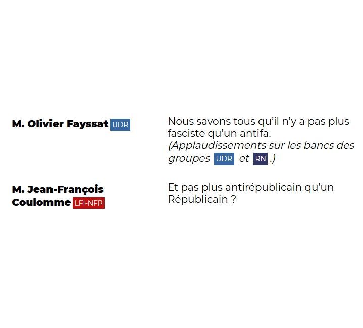 Logique d'extrême droite #DirectAN
