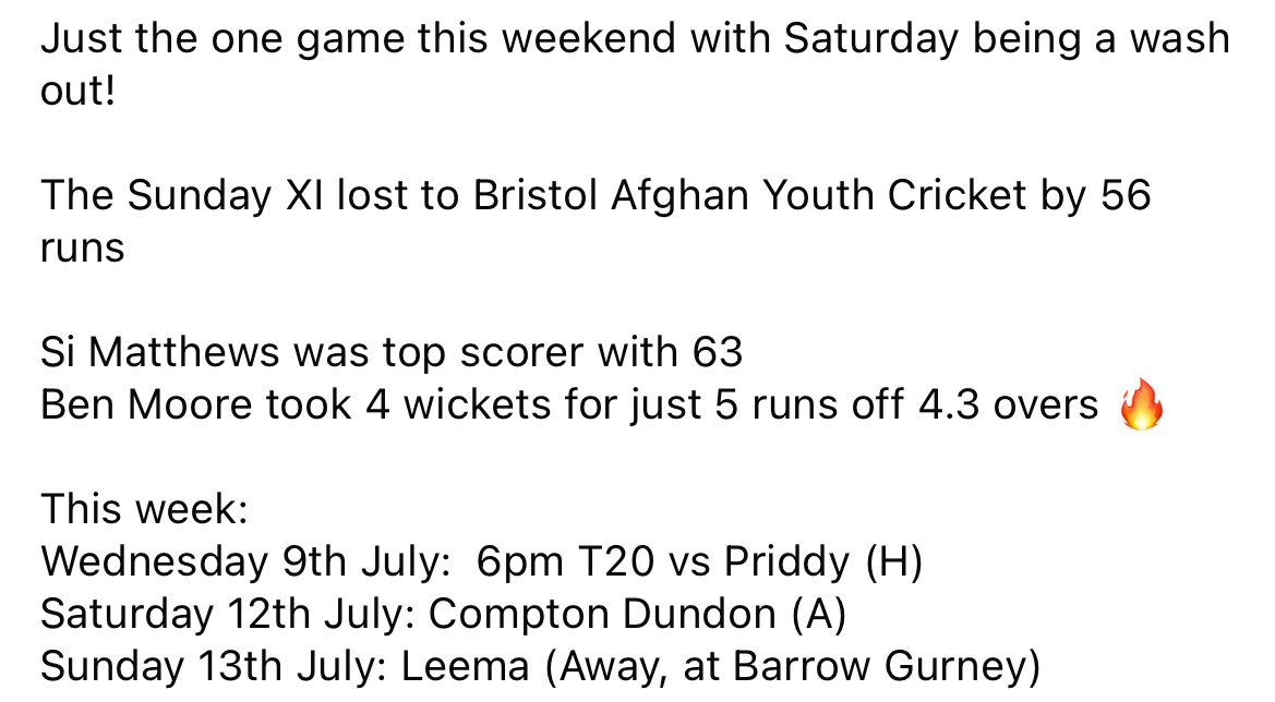 Harptree Villages Cricket Club (@hvccofficial) on Twitter photo 