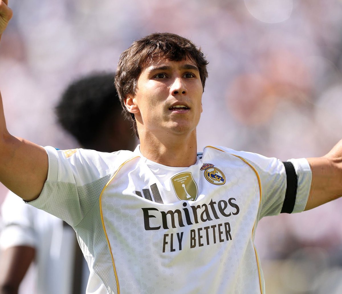 Spacemaxx's tweet image. 🤍 Real Madrid won’t listen to any loan or permanent deal proposals for Gonzalo García.

He’s expected to stay at the club at this stage, with Xabi Alonso very happy..