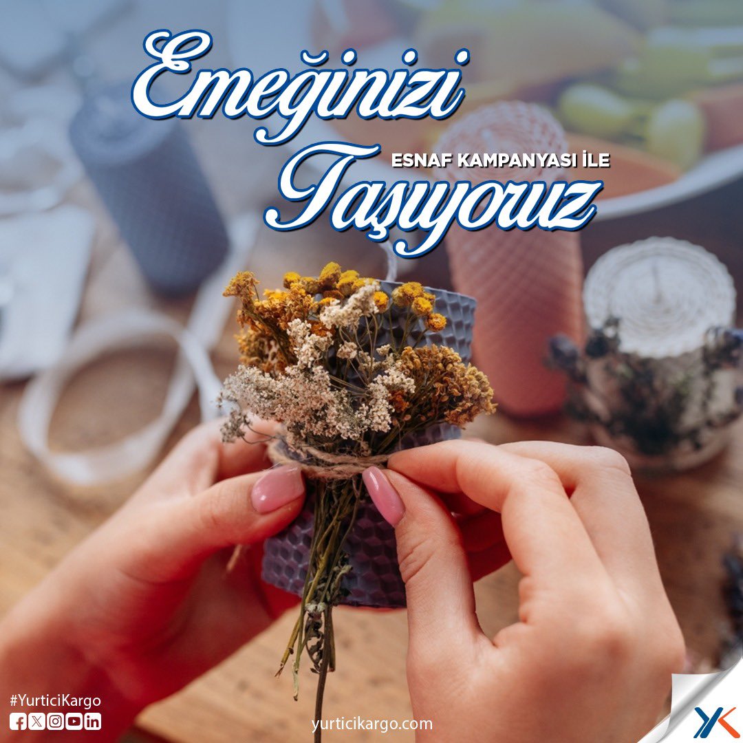 Emeğinizi taşıyoruz 💙🧡

Gönderilerinizde kullanabileceğiniz %30 indirim Yurtiçi Kargo’da ✨

Operatörümüze esnaf kampanyasından faydalanmak istediğinizi belirtmeniz yeterli.

#SözVerdiğimizGibi #YurtiçiKargo