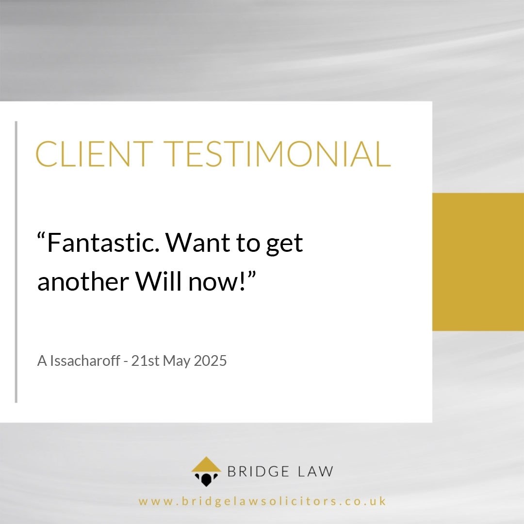 Thank you to A. Issacharoff for their great feedback regarding our Will making services.

To read more of our testimonials, head to our website:
champ.ly/2Ew86PqT