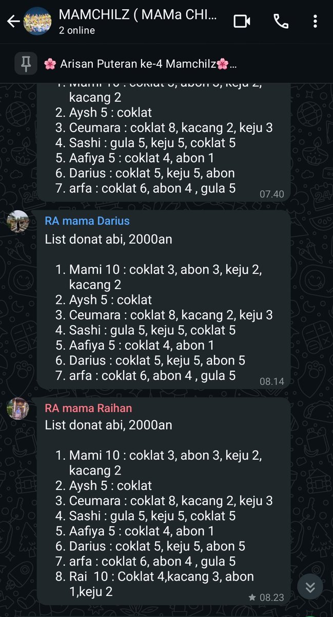 Grace F.A | PURVI (@graciyya) on Twitter photo Selalu jadi awalnya ... alhamdulillah menuai hasilnya.
Gue selalu happy kalo ada temen yang mulai usaha, tapi malu dagangin. Ga pede karena takut ga laku ... padahal listnya nanti muncul sendiri kek gini nih ...
Barakallah abi ๐ซถ๐ซถ๐๐ Selalu jadi awalnya ... alhamdulillah menuai hasilnya.
Gue selalu happy kalo ada temen yang mulai usaha, tapi malu dagangin. Ga pede karena takut ga laku ... padahal listnya nanti muncul sendiri kek gini nih ...
Barakallah abi ๐ซถ๐ซถ๐๐
