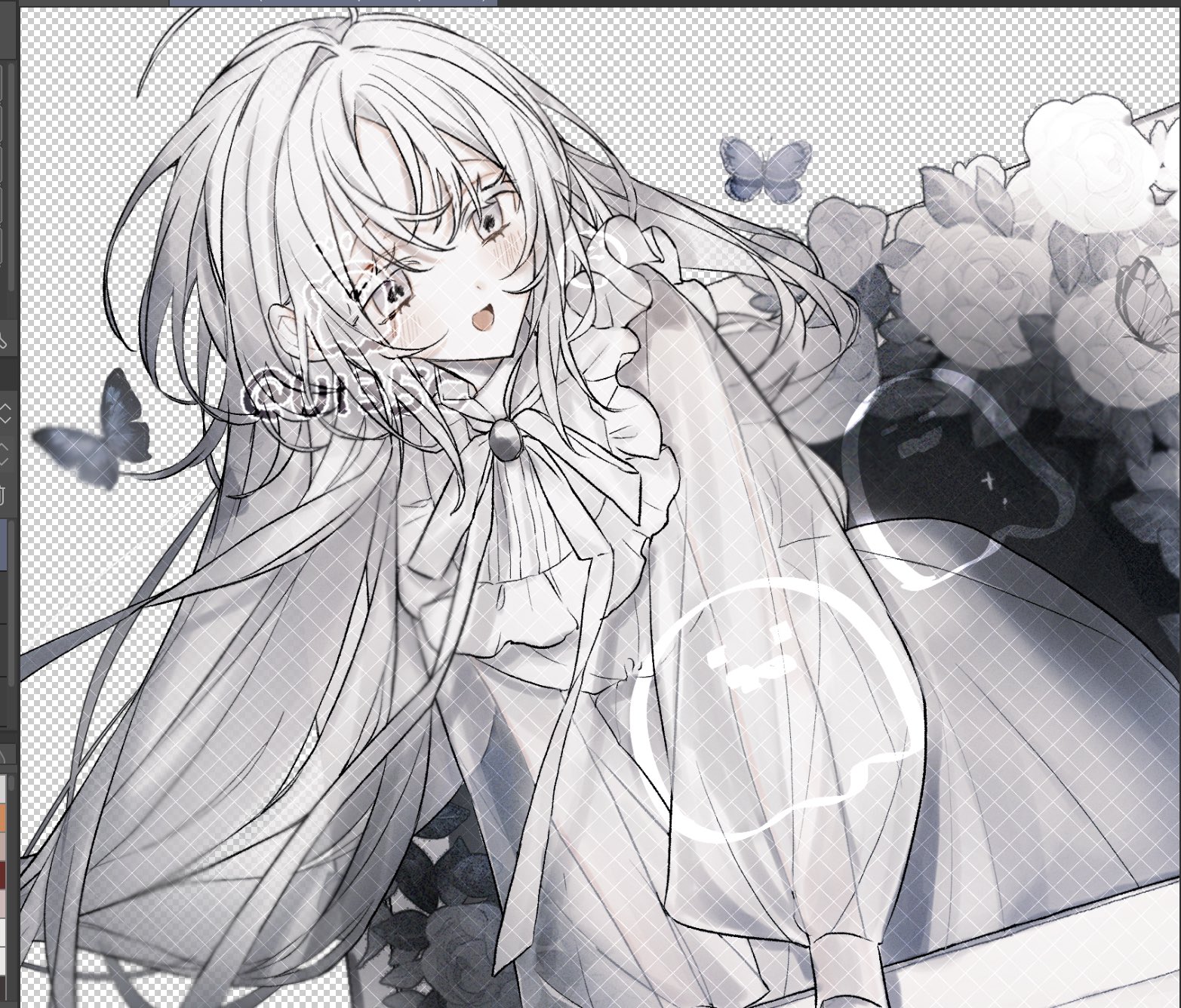 M様☆手描きイラスト☆コピック☆アナログイラスト⭐︎夢絵