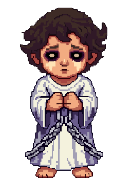 Los monaguillos en Caelitronus son esclavos de lujo: malditos, pierden nombre, derechos y voluntad. Se vuelven sombras sin voz ni ganas, perfectos para hacer todo sin quejarse. Esclavitud versión medieval, con uniforme y sin sueldo. ¡Bienvenidos al circo de la desgracia!