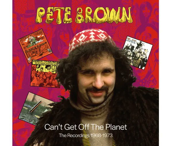 RC News rocking on with #PeteBrown Can't Get Off The Planet 6CD, with 18 bonuses, on Esoteric.