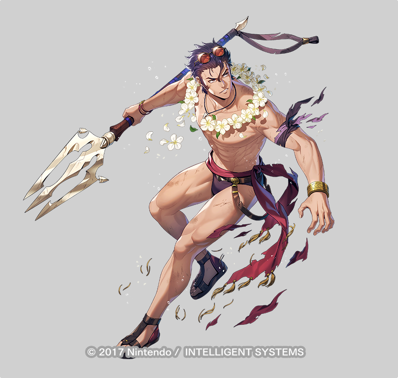 【お仕事】
『ファイアーエムブレムヒーローズ』にて水着バルタザールを担当しました
全世界のバルタザールファンへ届けー！🦈
よろしくお願いします！

#FEヒーローズ
#FEHeroes