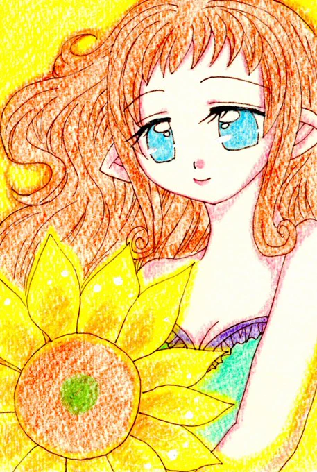 過去絵です。 #過去絵 #イラスト