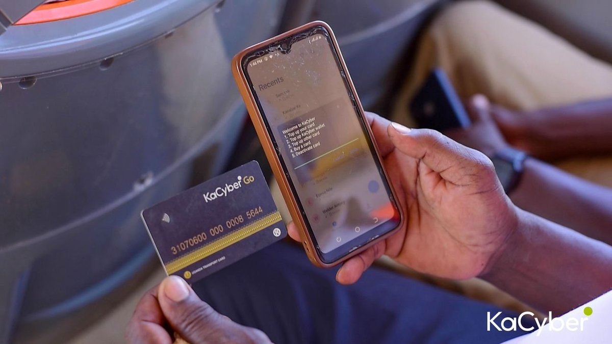 KaCyberApp's tweet image. KaCyber Go Card is changing the way we travel.
No more digging for change or dealing with last-minute top-ups. Whether you are a student heading to class or a worker on the go, the card makes it easy to move.
Someone can even top up your card for you from anywhere,just share…