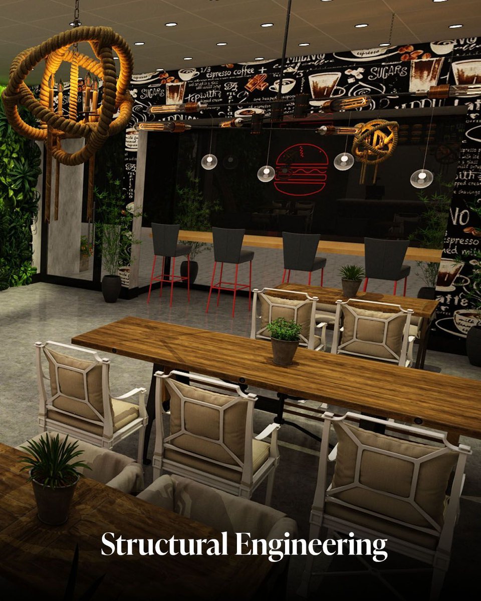 Nordsinteriors's tweet photo. Build it strong, build it smart.
Our team ensures your restaurant is not only beautiful but structurally sound from foundation to finish. 🏗️

#RestaurantConstruction #StructuralEngineering #NordsBuilds https://t.co/u9ZF0bzOrL